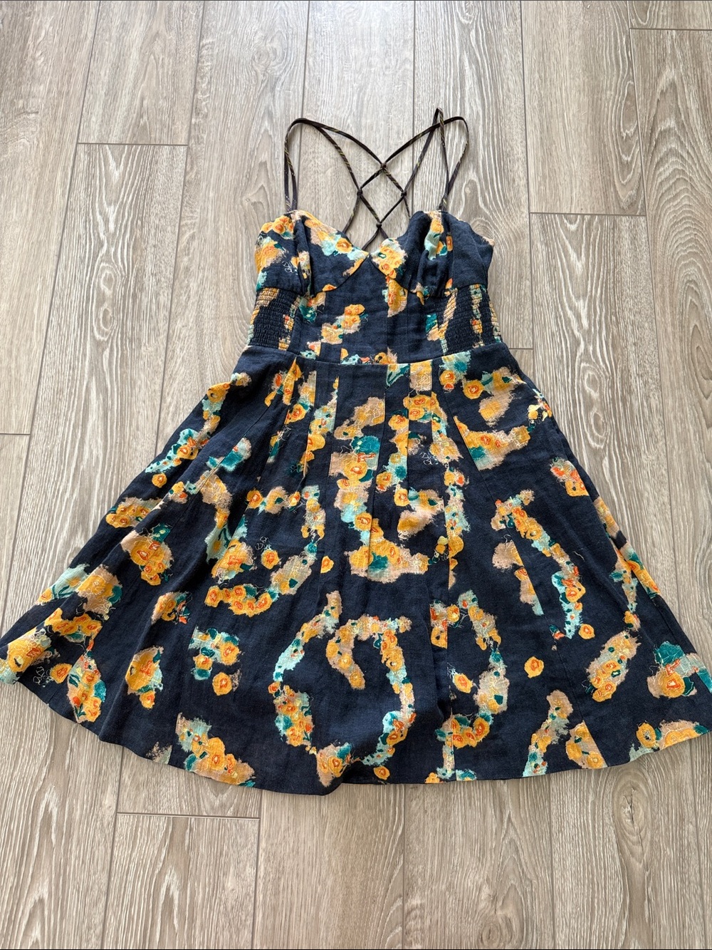 Y2K Free People Mini Dress, Sz 4